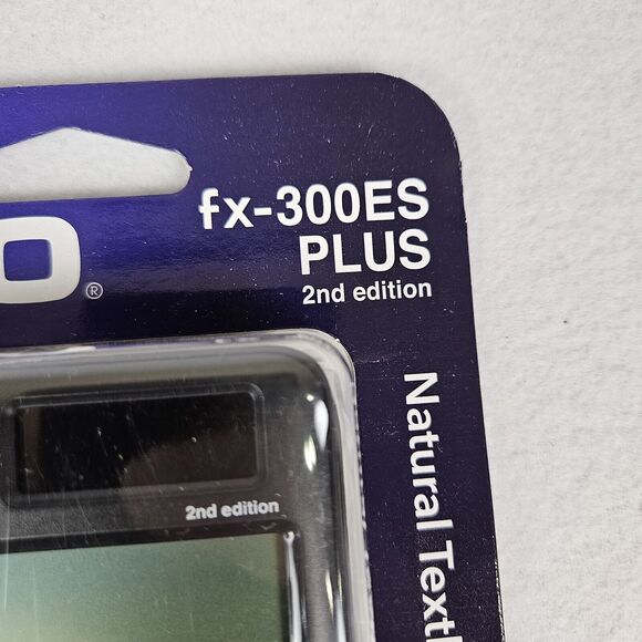 Casio fx-300ES Plus 2nd Edition Scientific Calculator Case SAT School College - Picture 3 of 8